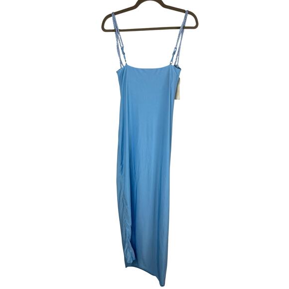 Baobab Lula Maxi Dress Satin Cutout Party Statement Beach Weddings Formal Sz M - Picture 8 of 9